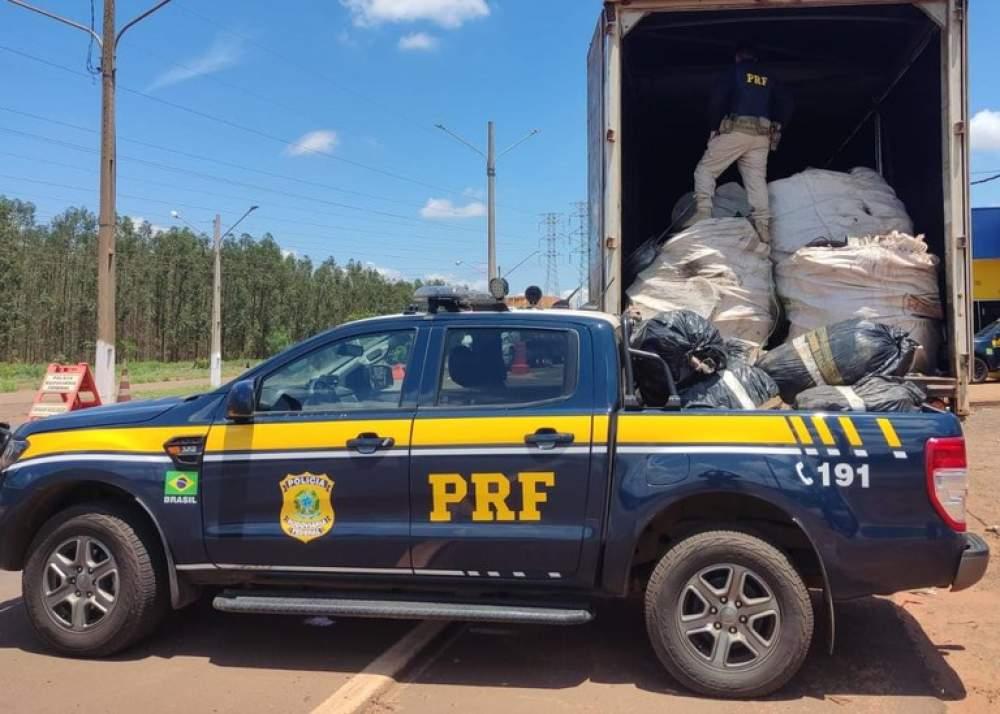 Droga que seria entregue em Rio Preto é apreendida pela PRF de Três Lagoas  