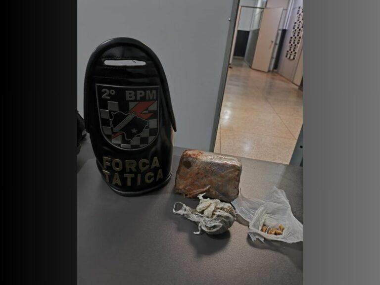 Dupla é presa por tráfico de drogas no bairro Vila Piloto