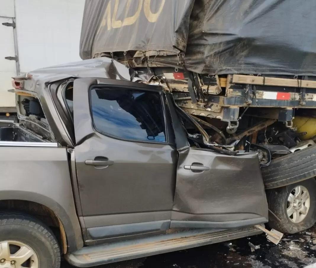 Acidente em sistema pare-e-siga na MS 306 em Chapadão do Sul deixa uma pessoa morta Acidente em sistema pare-e-siga na MS 306 em Chapadão do Sul deixa uma pessoa morta