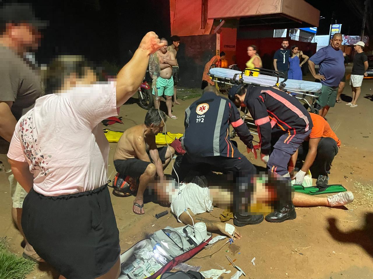 Barbeiro de Três Lagoas sofre múltiplas fraturas ao ser atingido por Jeep no bairro Vila Alegre 