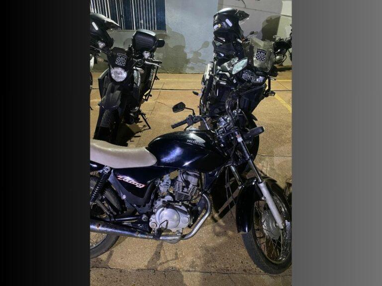 GETAM recupera motocicleta furtada durante ação no Novo Oeste GETAM recupera motocicleta furtada durante ação no Novo Oeste