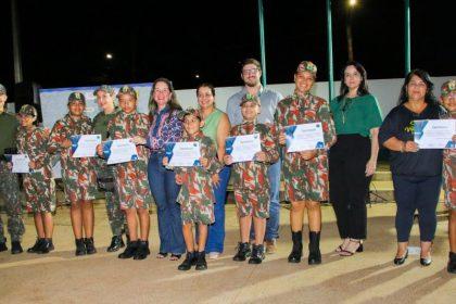 SMAS realiza formatura de crianças e adolescentes do Projeto Patrulha Florestinha em parceria com a Polícia Militar Ambiental SMAS realiza formatura de crianças e adolescentes do Projeto Patrulha Florestinha em parceria com a Polícia Militar Ambiental