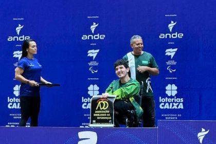 André Luís é vice-campeão brasileiro de Bocha na Categoria BC1