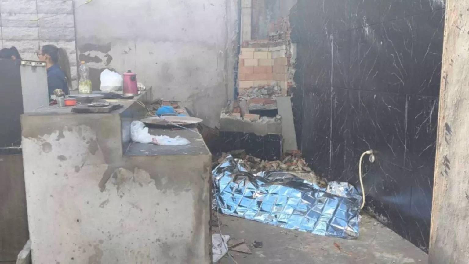 Estrutura de churrasqueira desaba e mata adolescente em Dourados