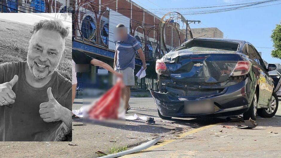 'Inconformado', diz irmão de despachante morto esmagado por carro em Campo Grande