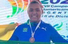 MAIS UM PÓDIO INTERNACIONAL – Vitória Barreto leva o bronze no Sul-Americano Sub-18