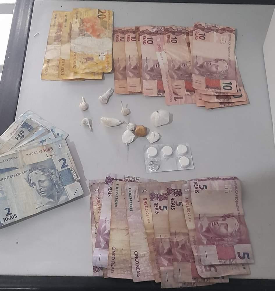 Polícia Militar prende casal por suspeita de tráfico de drogas no Novo Oeste em Três Lagoas