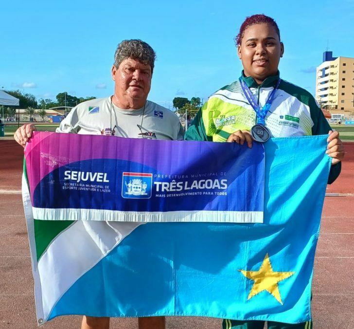 Vitória Barreto coloca Três Lagoas entre os melhores do Brasil nos Jogos da Juventude