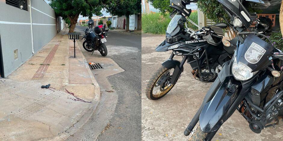 Bandido é baleado em confronto com policiais do Choque de Campo Grande Bandido é baleado em confronto com policiais do Choque de Campo Grande