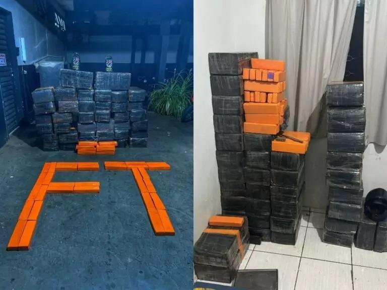 Tático da PM apreende mais de 650 kg de drogas em condômino residencial em Três Lagoas