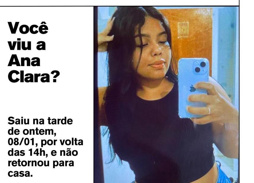 Jovem desaparecida é encontrada após assalto e susto mobilizar comunidade Jovem desaparecida é encontrada após assalto e susto mobilizar comunidade