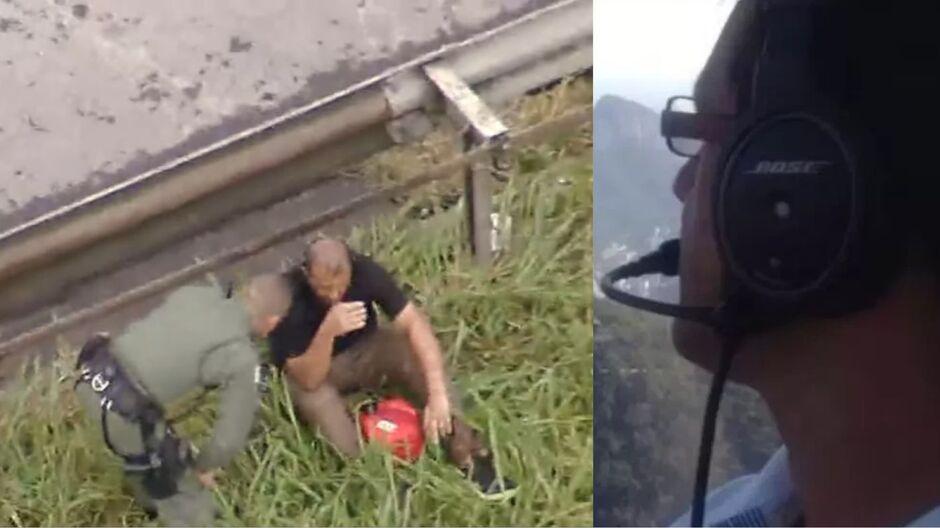Piloto que sobreviveu a queda de helicóptero é douradense