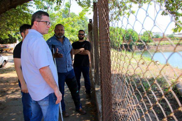 Prefeito Cassiano Maia realiza visita a obras em andamento em Três Lagoas Prefeito Cassiano Maia realiza visita a obras em andamento em Três Lagoas