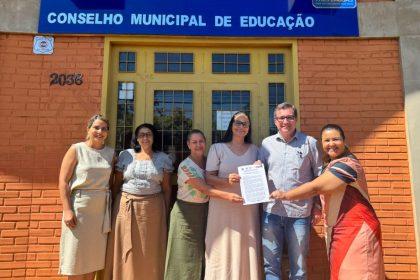 Prefeito visita o Conselho Municipal de Educação para avaliar demandas e infraestrutura Prefeito visita o Conselho Municipal de Educação para avaliar demandas e infraestrutura