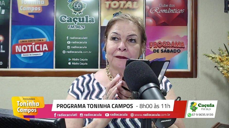 Toninha Campos: A voz que há mais de 30 anos transforma vidas em Três Lagoas