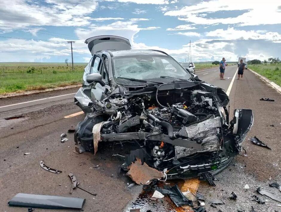 Identificadas duas vítimas de acidente na BR-060, em Chapadão do Sul