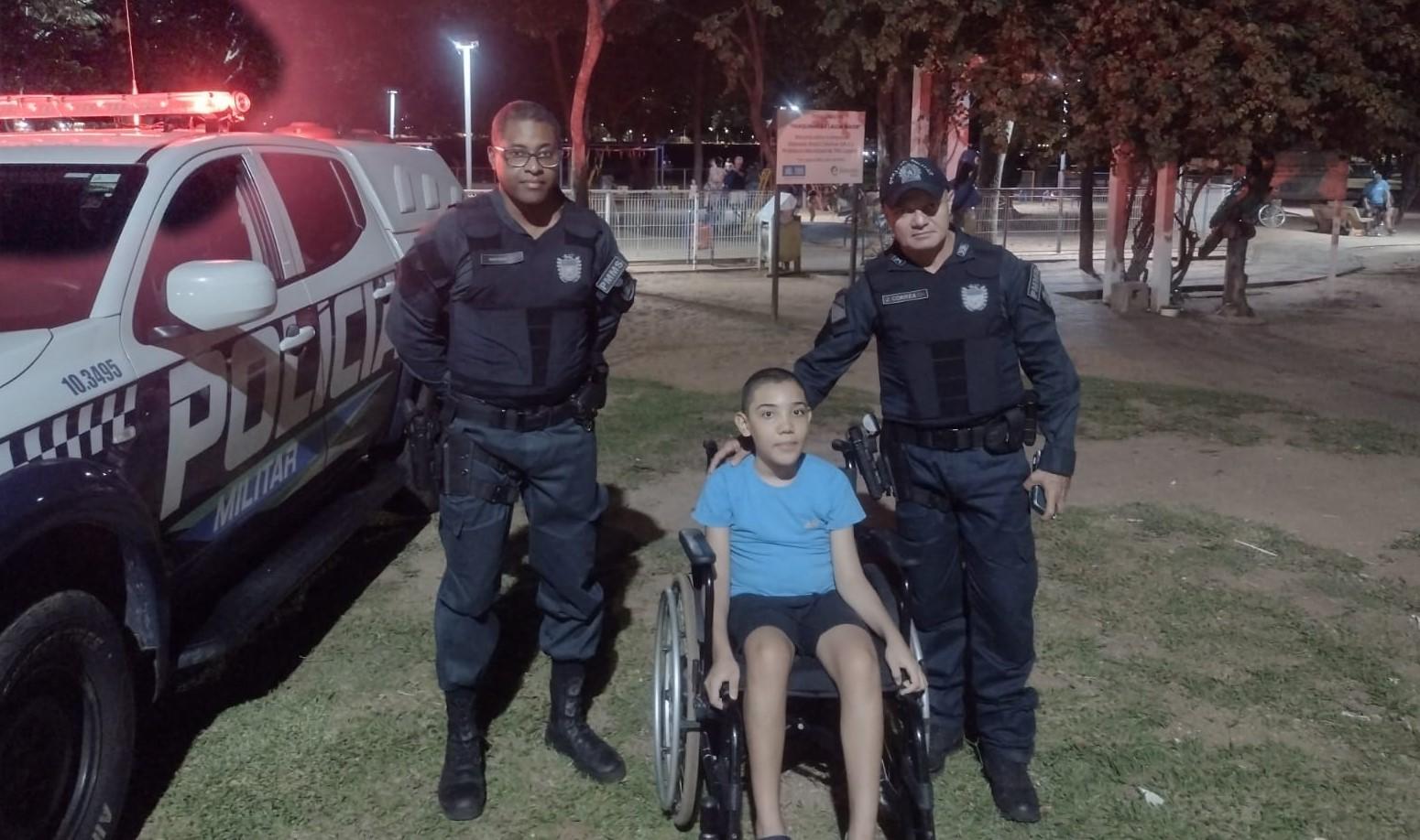 Sonho de Criança: Menino fã da polícia tem momento especial com a PM em Três Lagoas Sonho de Criança: Menino fã da polícia tem momento especial com a PM em Três Lagoas