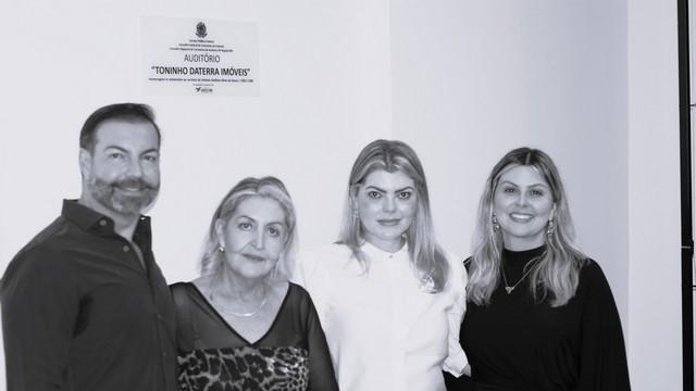 Emoção e homenagem: Novo espaço do CRECI-MS é inaugurado em Três Lagoas e auditório recebe nome de “Toninho Daterra”