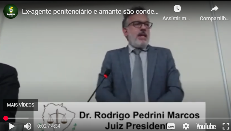 Ex-agente penitenciário e amante são condenados à mais de 25 anos por matar assassinar mulher em 2011 Ex-agente penitenciário e amante são condenados à mais de 25 anos por matar assassinar mulher em 2011