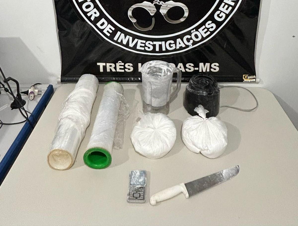 Megaoperação da SIG desmantela ponto de drogas na Vila Piloto e apreende R$ 100 mil em cocaína em Três Lagoas