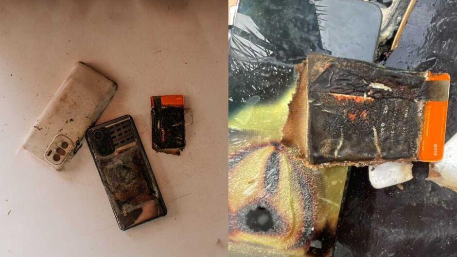 'Muita gente não acredita', diz jovem sobre explosão de celular na cama