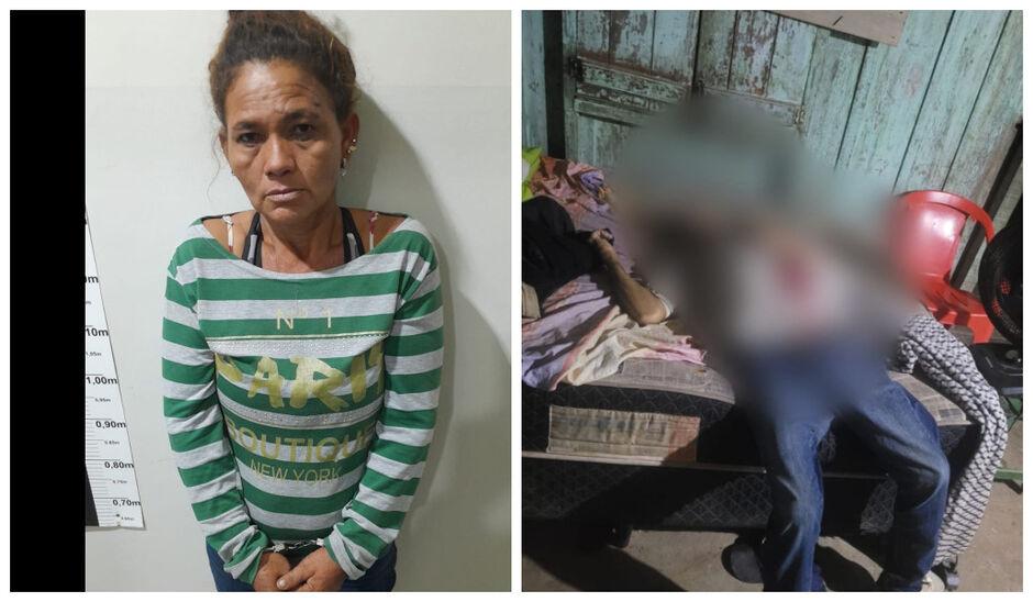 Mulher matou idoso a facadas para roubar dinheiro e celular em Porto Murtinho-MS Mulher matou idoso a facadas para roubar dinheiro e celular em Porto Murtinho-MS