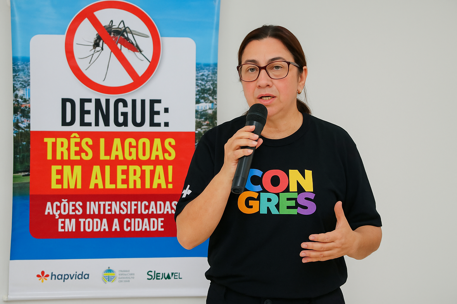 Dengue Não Dá Trégua! Prefeitura de Três Lagoas Reforça Ações Contra o Mosquito em Reunião Estratégica com Vários Setores
