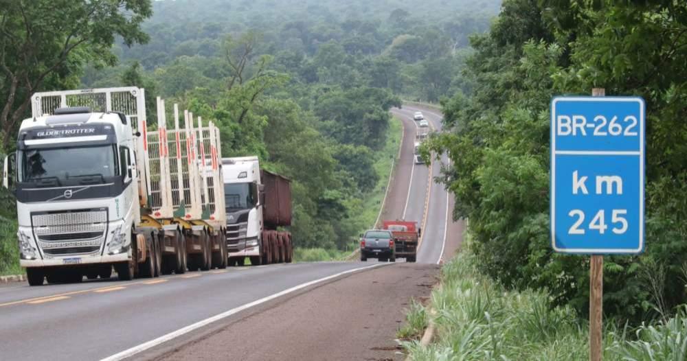 Concessão bilionária deixa BR-262 sem duplicação entre Três Lagoas e Ribas do Rio Pardo;  motorista ainda terá que pagar pedágio neste trecho 