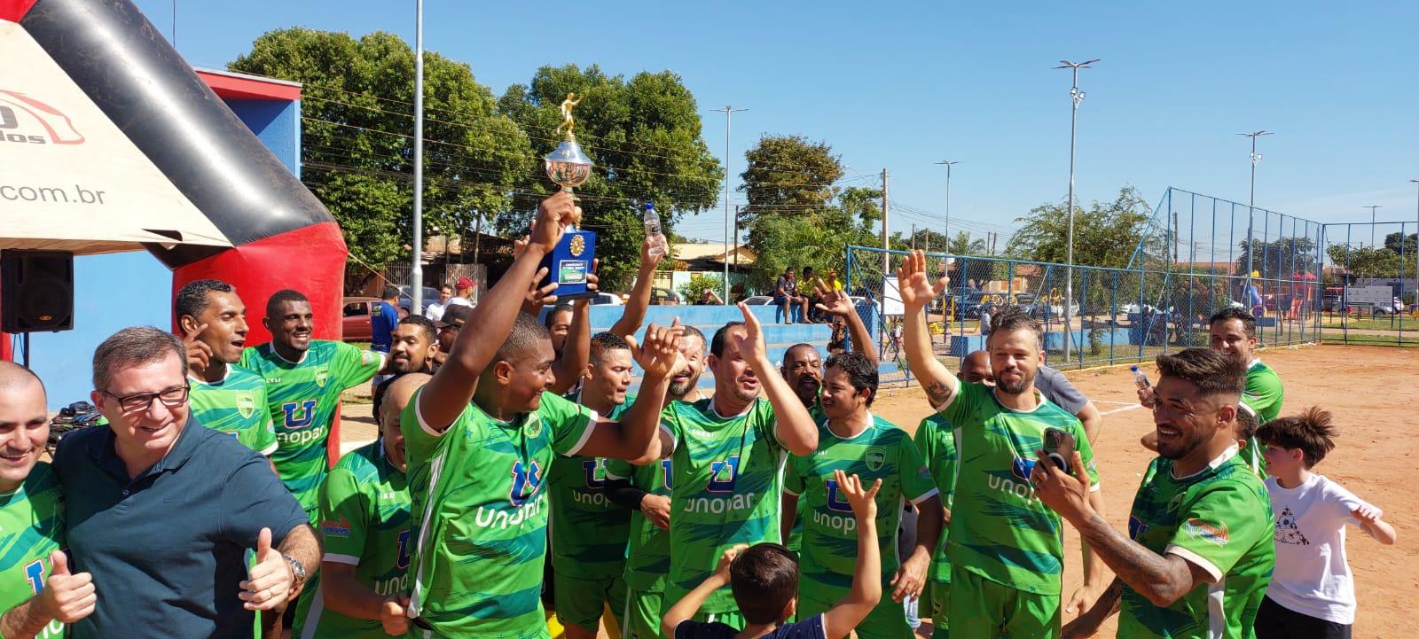 Despachante Três Lagoas é campeão do 35+ Osmar Dutra e leva prêmio de R$ 2 mil 