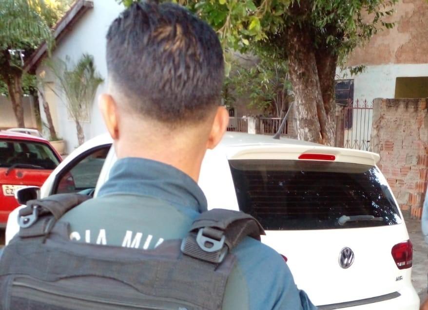 Golpe de R$ 40 mil termina com carro furtado recuperado em Três Lagoas pela equipe do sargento J. Corrêa