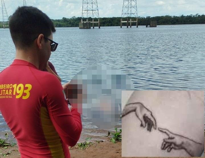 Novas Informações: Tatuagem Pode Ajudar a Identificar Jovem Encontrado Morto no Meio do Rio Paraná; Família é Procurada