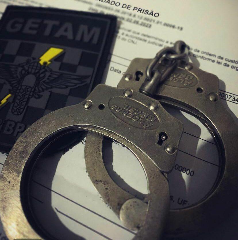 Foragido da justiça é preso em bar durante patrulhamento da GETAM no Interlagos