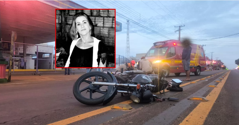 Mulher morre após ser atropelada por motocicleta em Fátima do Sul Mulher morre após ser atropelada por motocicleta em Fátima do Sul