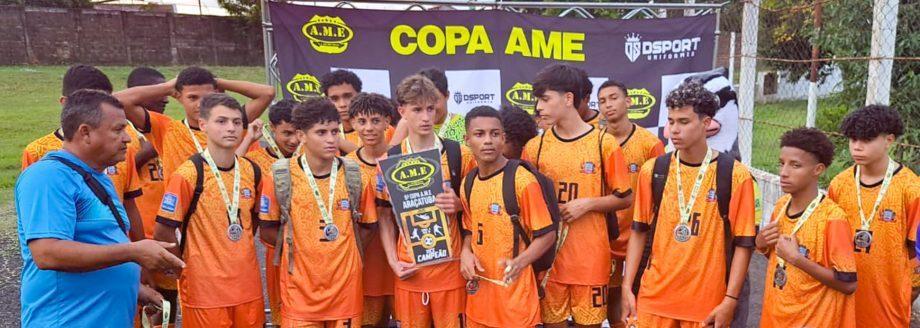 Sub-16 da SEJUVEL conquista vice-campeonato da Copa AME em Birigui Sub-16 da SEJUVEL conquista vice-campeonato da Copa AME em Birigui