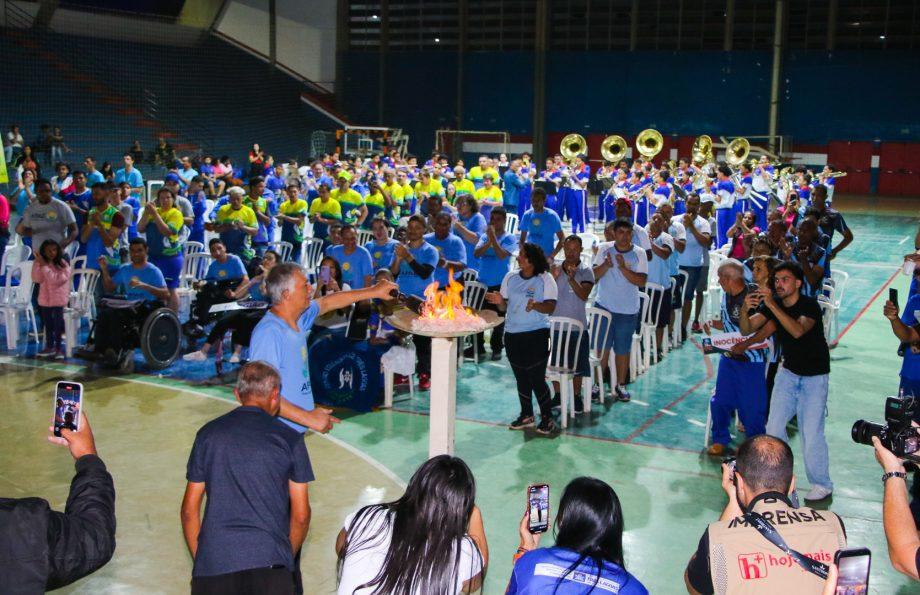 Três Lagoas celebra a abertura das Olimpíadas Especiais da APAE Três Lagoas celebra a abertura das Olimpíadas Especiais da APAE