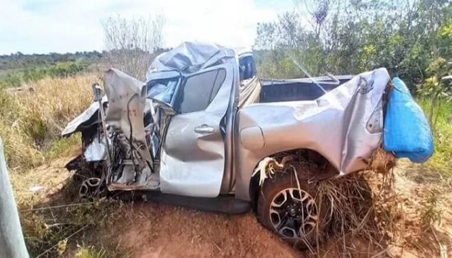 Caminhonete capota e idoso de 72 anos morre em rodovia de MS