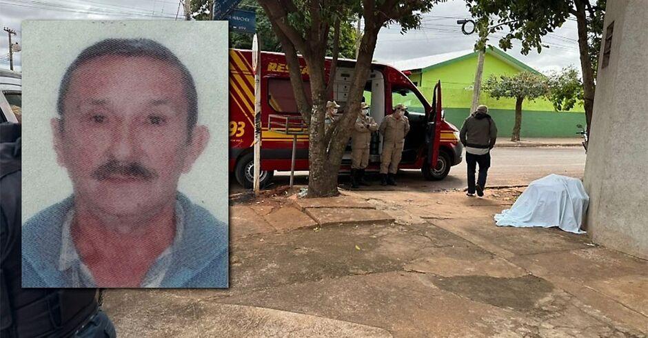 Idoso morre sentado em calçada do centro de Nova Andradina Idoso morre sentado em calçada do centro de Nova Andradina