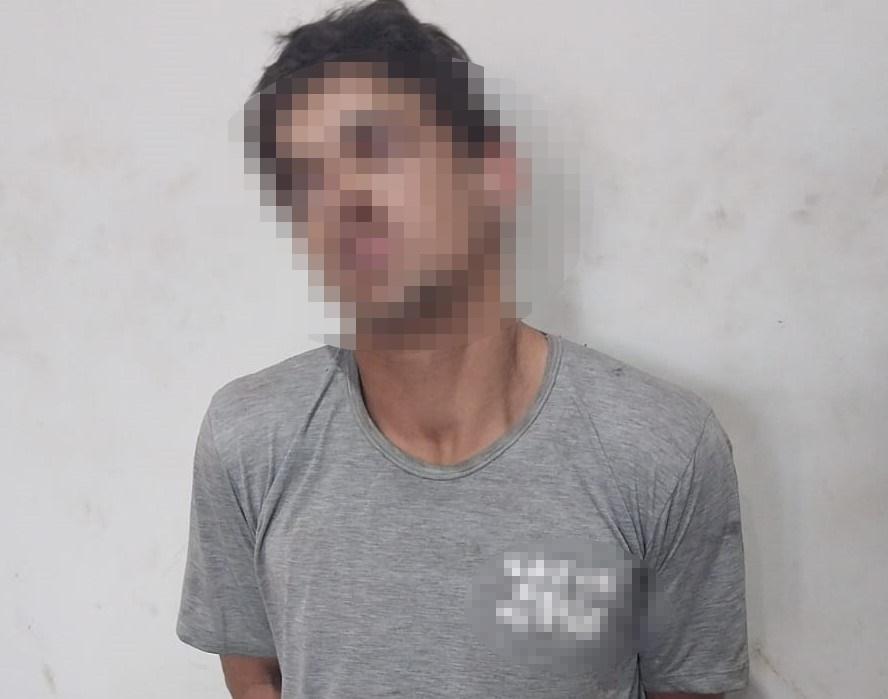 Ladrão é flagrado furtando fios no antigo prédio do SESI em Três Lagoas e acaba preso em flagrante pela equipe do sargento Freitas da PM