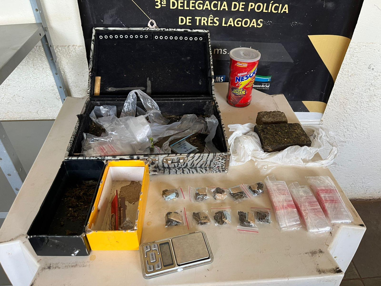 "Perninha" é preso por tráfico de drogas em operação da Polícia Civil no Condomínio Bem-Te-Vi em Três Lagoas
