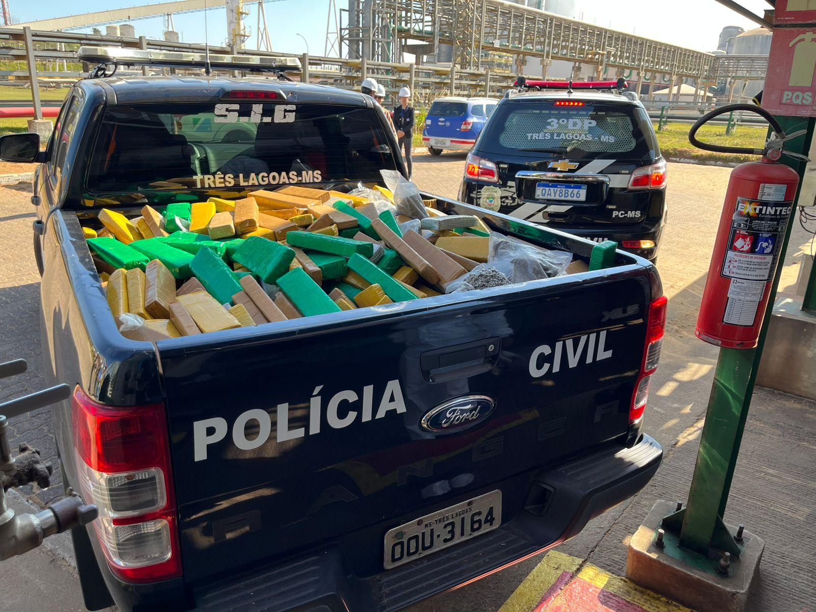 Polícia Civil de Três Lagoas incinera 1 tonelada de drogas avaliada em mais de R$ 2 milhões