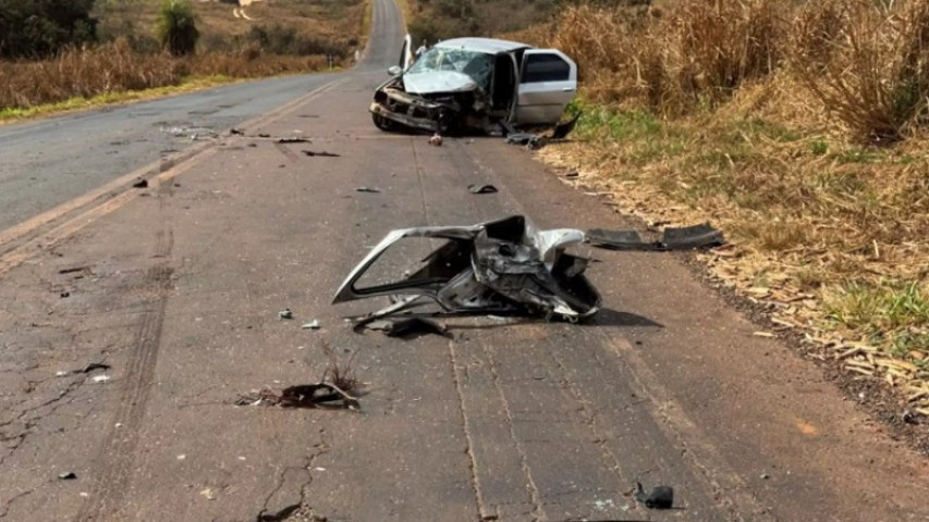 Sobrevivente de acidente com bitrem na MS-141 escapou da morte por um triz Sobrevivente de acidente com bitrem na MS-141 escapou da morte por um triz
