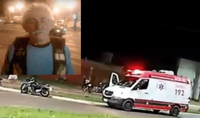Tristeza em Três Lagoas: pioneiro do mototáxi, Leonildo Pereira morre após passar mal e cair de moto na Avenida Custódio Andries
