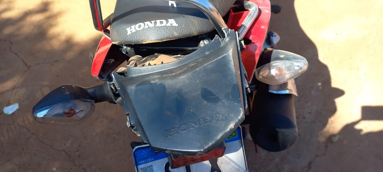 Motociclista ‘nasce de novo’ após moto parar debaixo de carreta em acidente no Jardim Maristela