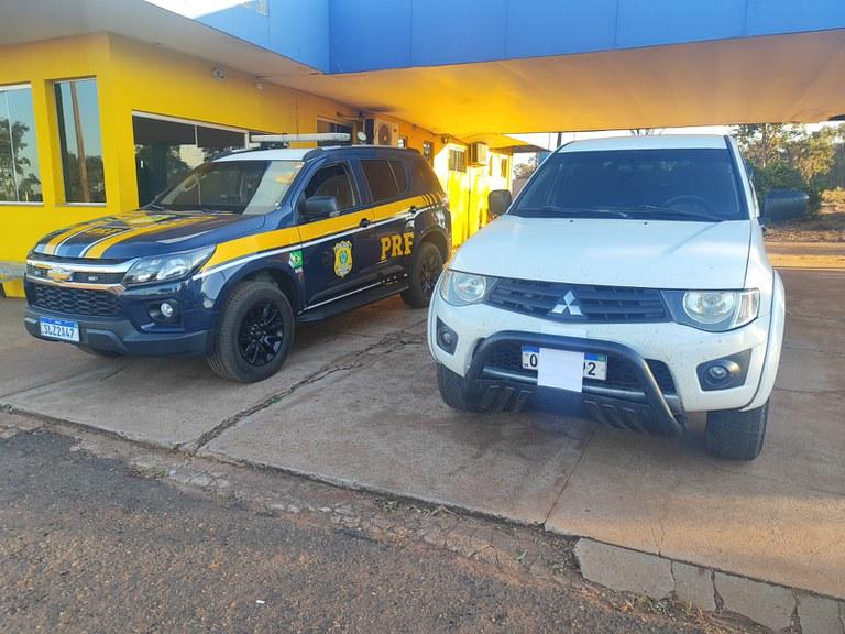 Caminhonete com vidro quebrado chama atenção da PRF e revela crime: veículo furtado em Brasília estava em rota entre Três Lagoas e Campo Grande 