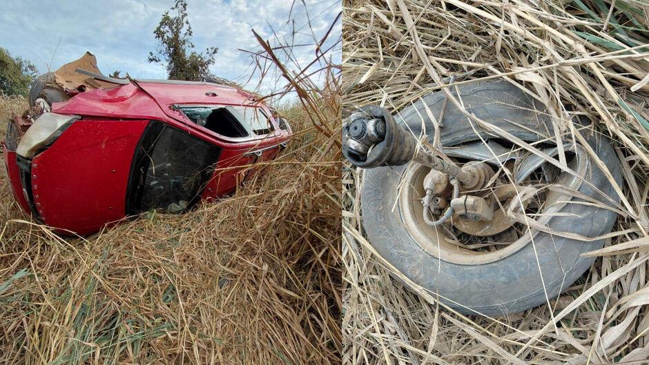 Capotamento na BR-419 deixa uma pessoa morta em Aquidauana  