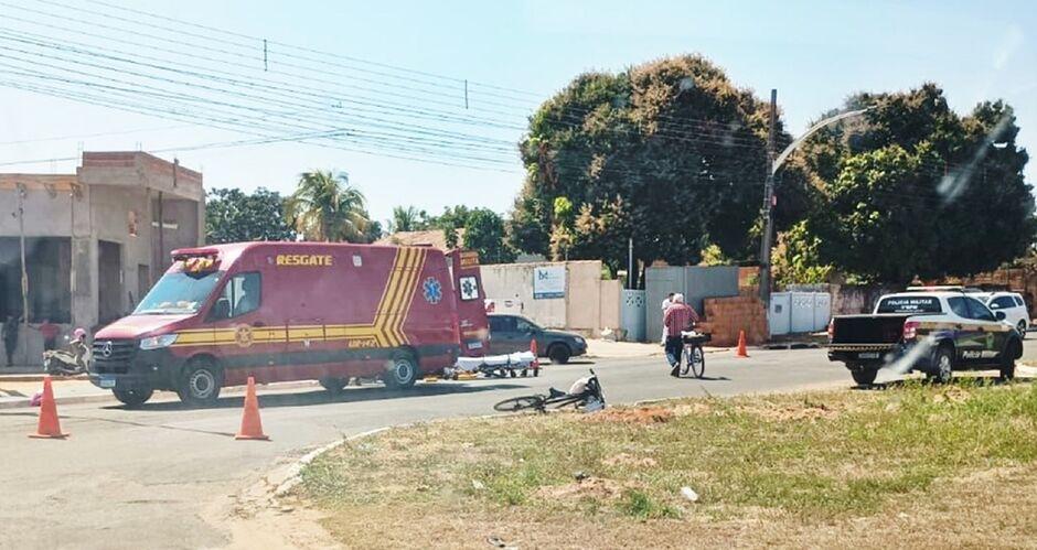 Jovem de 24 anos morre em acidente com ciclista em Coxim-MS Jovem de 24 anos morre em acidente com ciclista em Coxim-MS