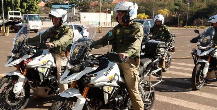 Mato Grosso do Sul lança Grupamento de Motociclistas para reforçar segurança viária