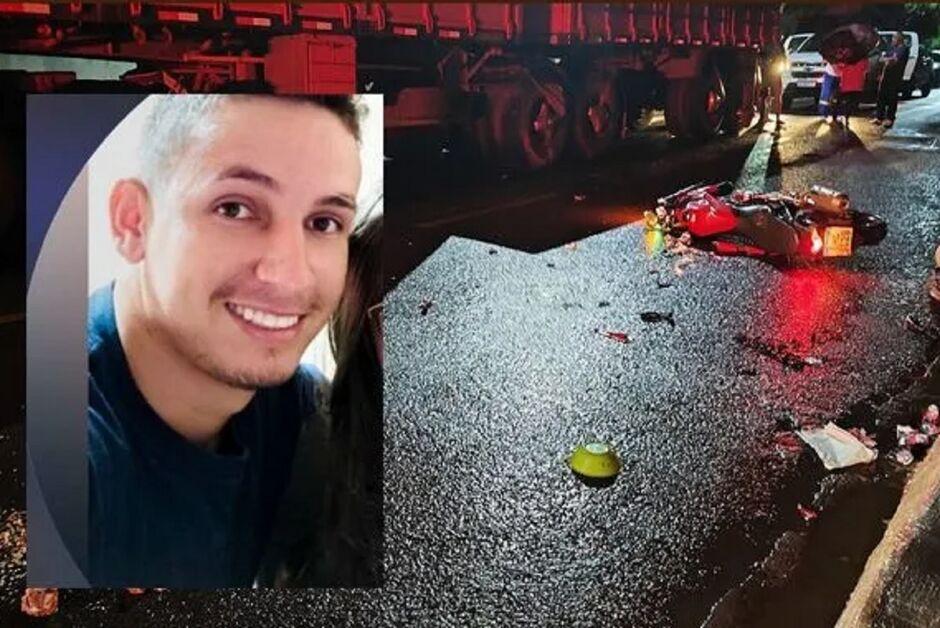 Motociclista morre ao bater em carreta estacionada em Deodápolis  