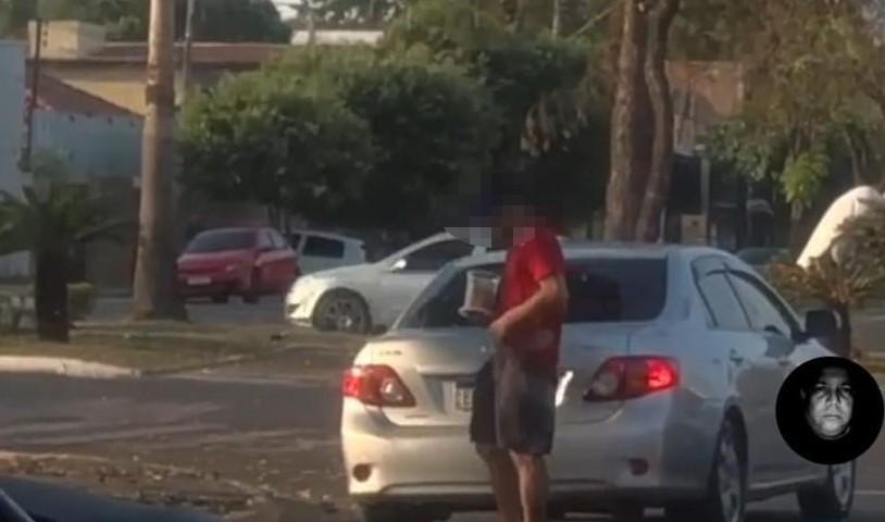 “Paçoquinha com sabor de coco”: Vendedor de rua em Três Lagoas vira meme após gravação de vídeo 