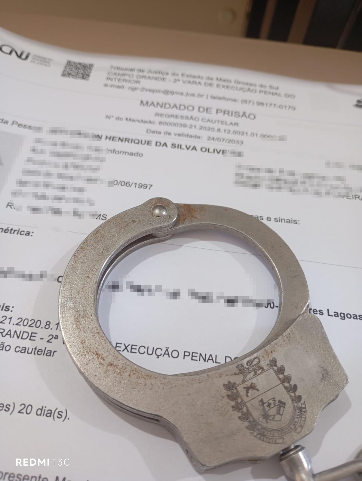 Presa por regressão cautelar, mulher trans conhecida como “Stefani” é capturada em Três Lagoas